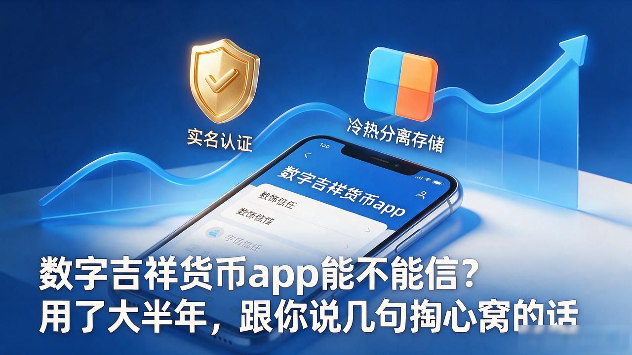 数字吉祥货币app能不能信？用了大半年，跟你说几句掏心窝的话