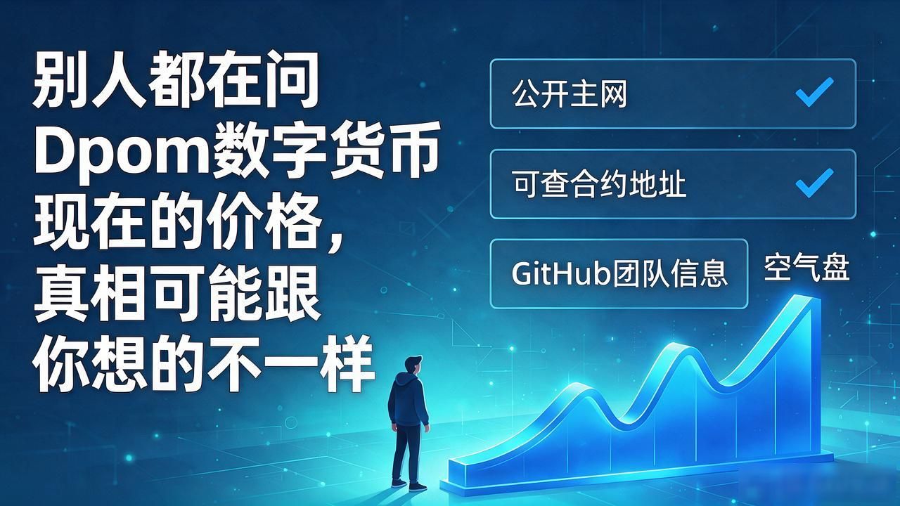 别人都在问Dpom数字货币现在的价格，真相可能跟你想的不一样