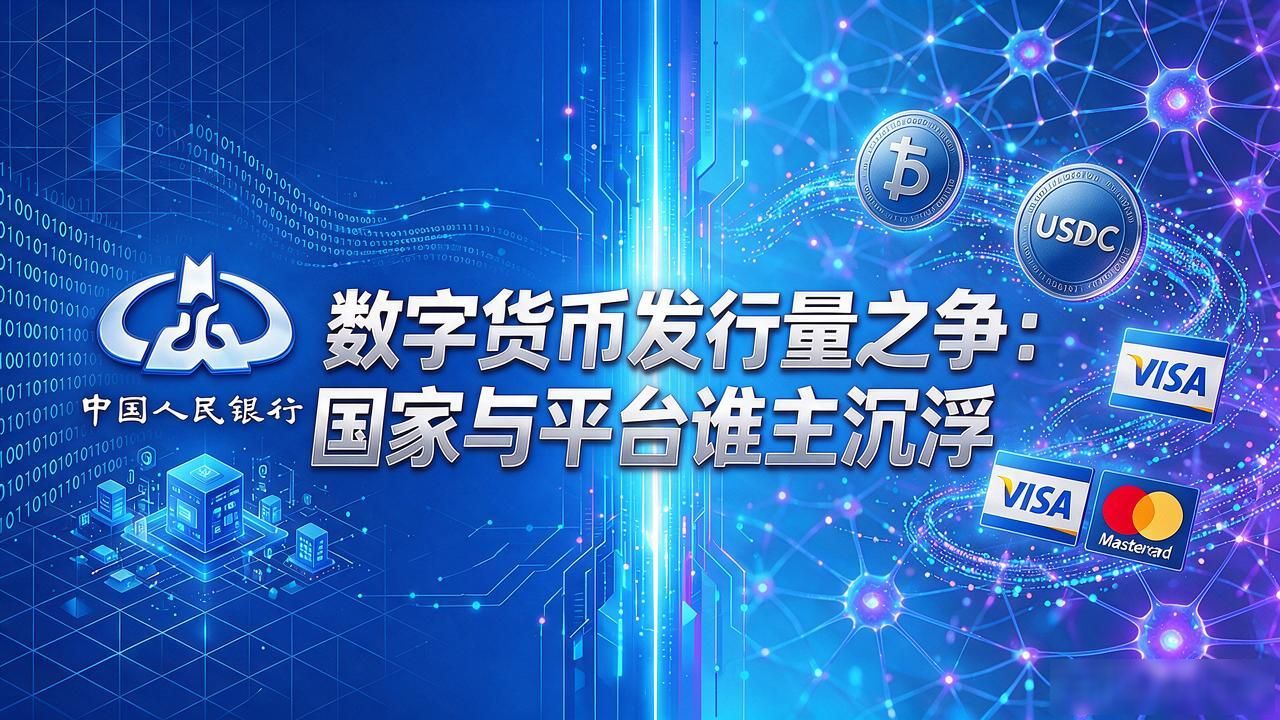 稳定币竞争_央行数字货币_角逐数字货币发行量