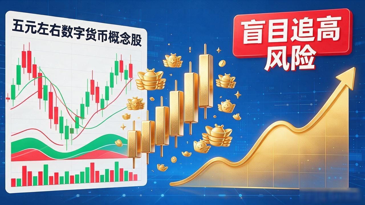 五元左右数字货币概念股怎么选？