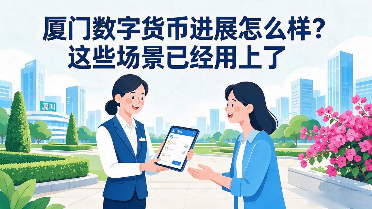 厦门数字人民币应用情况_厦门数字人民币试点进展_厦门数字货币进展