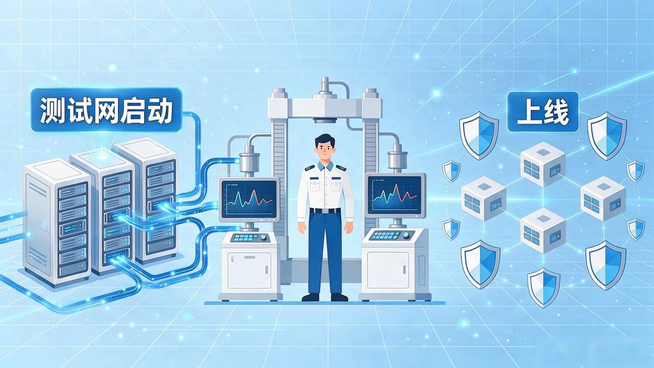 数字货币测试多久？测试网启动到上线全周期解析