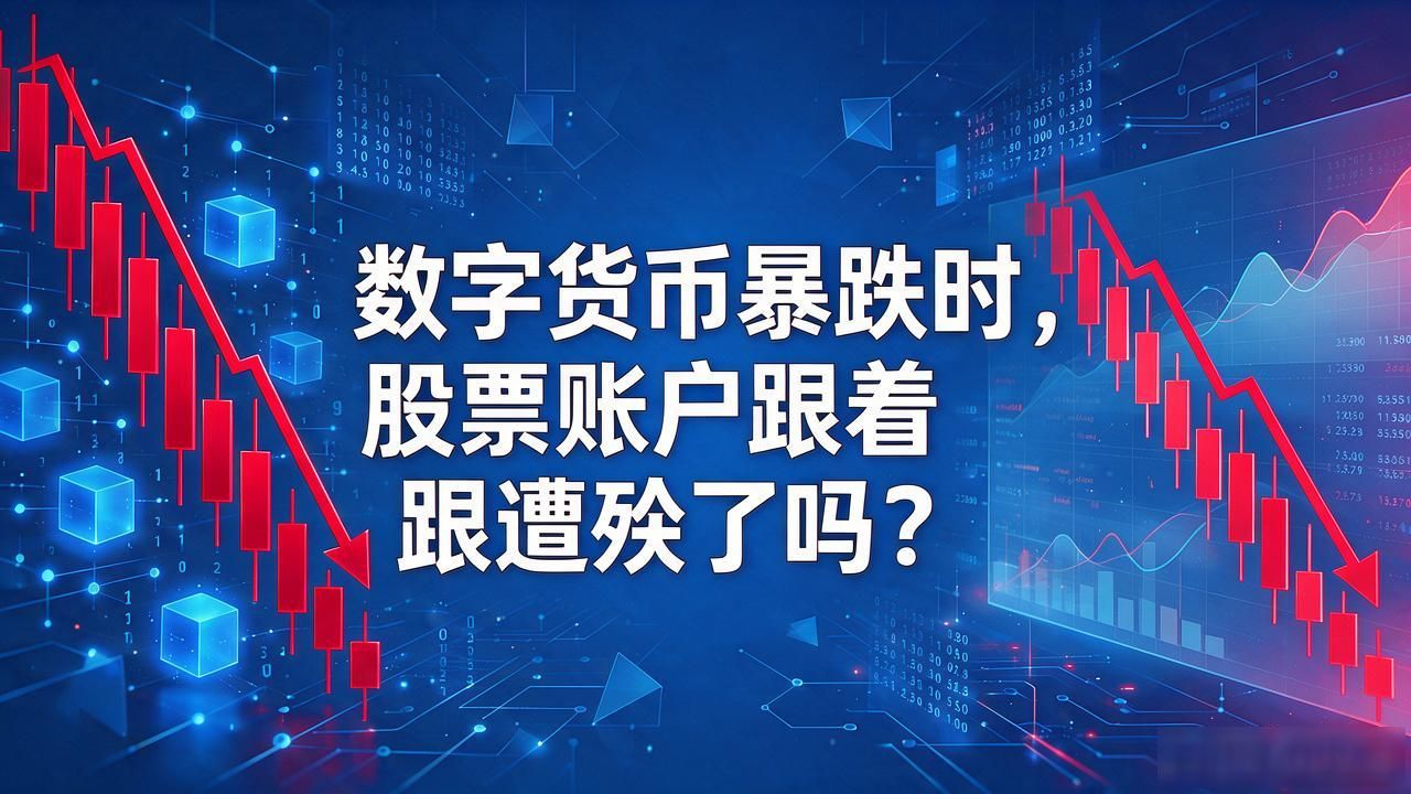 数字货币暴跌时，股票账户跟着遭殃了吗