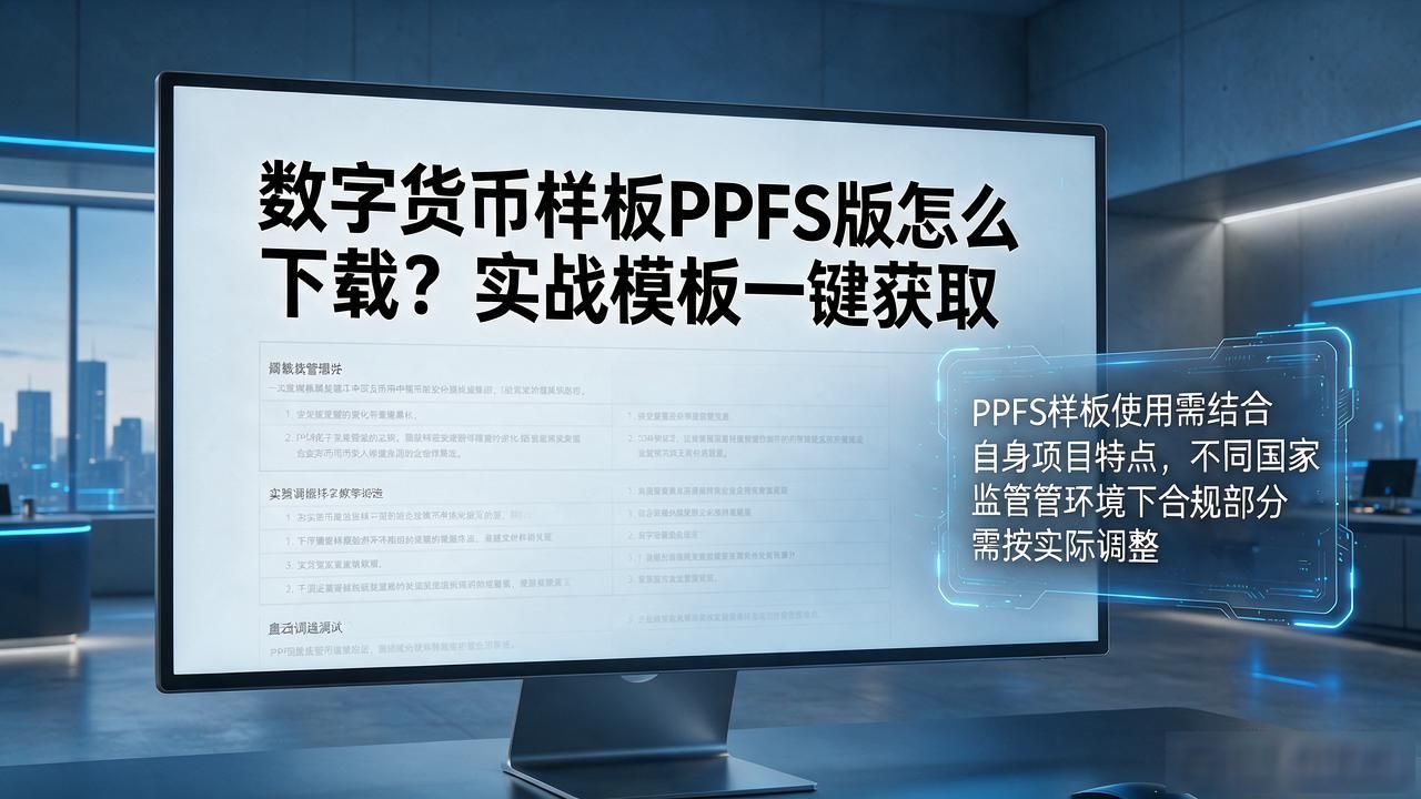 数字货币样板PPFS版怎么下载？实战模板一键获取