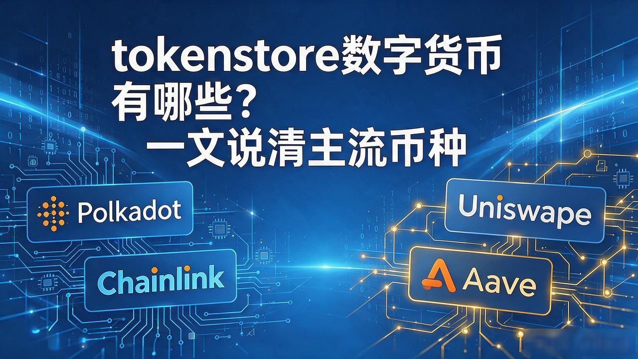 tokenstore数字货币有哪些？一文说清主流币种