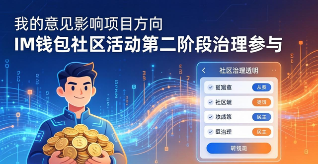 im钱包社区活动攻略 用户进阶路线图三步走