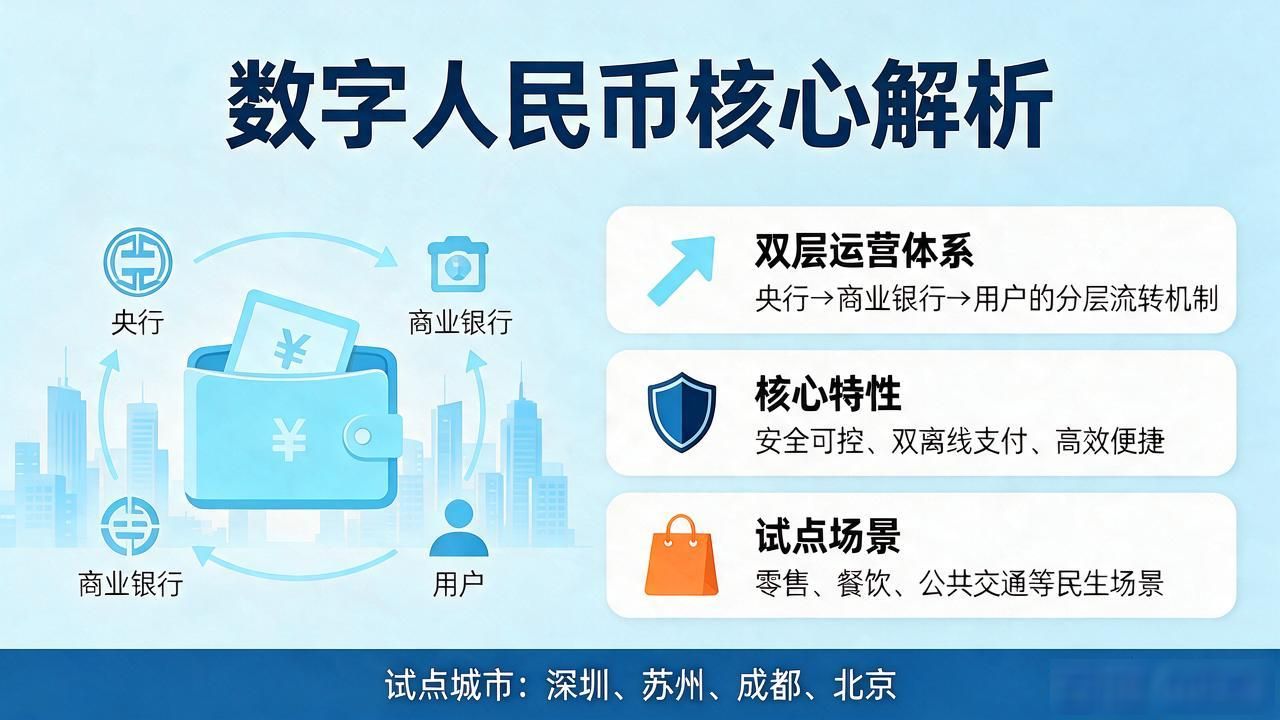四大行数字货币是什么？一文搞懂数字人民币与银行卡的区别