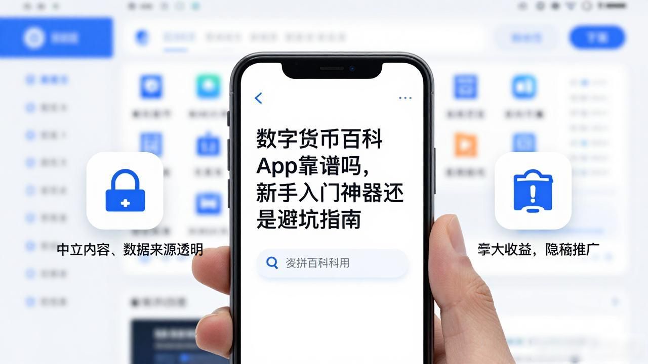 数字货币百科app靠谱吗，新手入门神器还是避坑指南