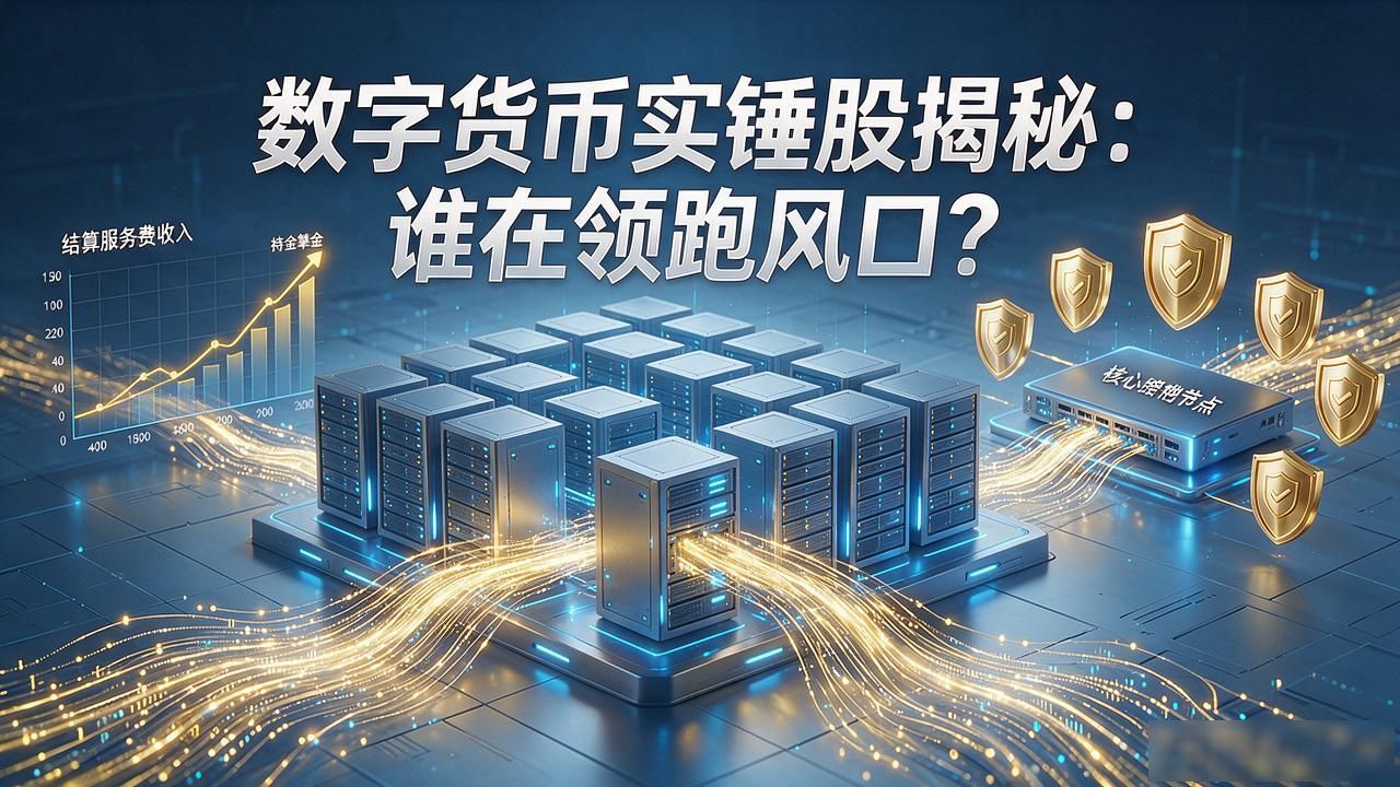数字货币实锤股揭秘：谁在领跑风口？