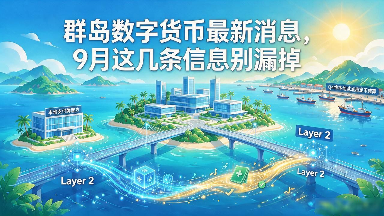 群岛数字货币最新消息，9月这几条信息别漏掉