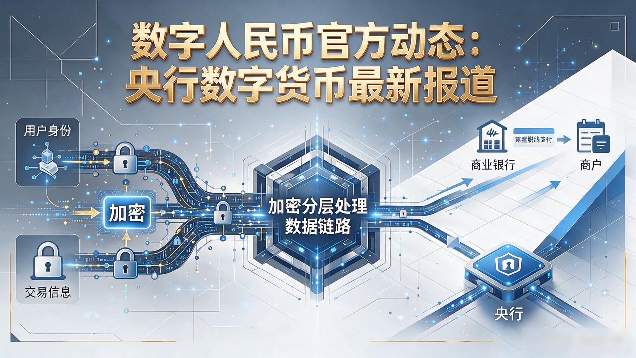 数字人民币官方动态，央行数字货币最新报道