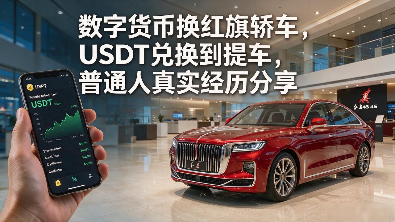 数字货币换红旗轿车，USDT兑换到提车，普通人真实经历分享