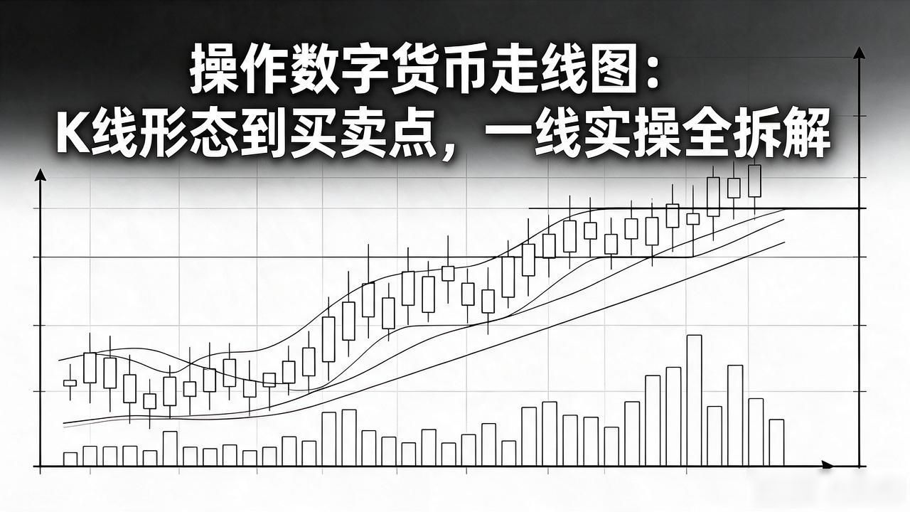 操作数字货币走线图：K线形态到买卖点，一线实操全拆解