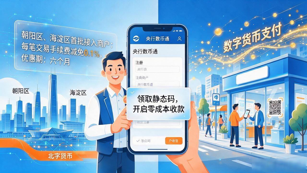 北京数字货币发展到哪了？钱包怎么开、商户怎么接、补贴怎么领