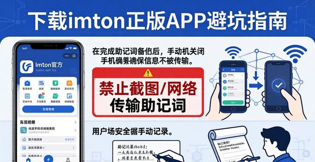 下载imToken正版APP避坑指南