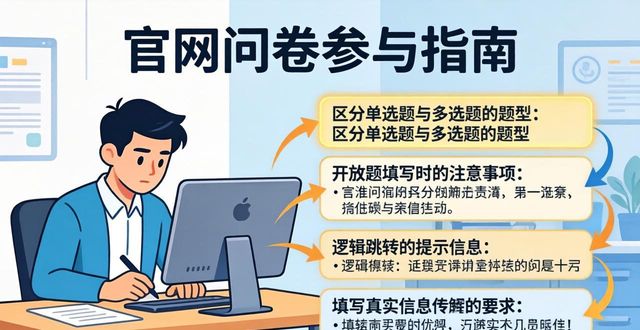官网问卷怎么参与？手把手教你填调查