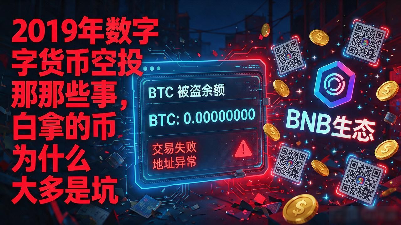 2019年数字货币空投那些事，白拿的币为什么大多是坑
