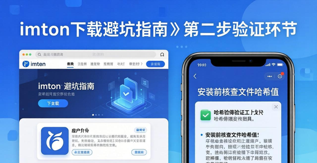 imToken下载避坑指南：认准官网正版三步走